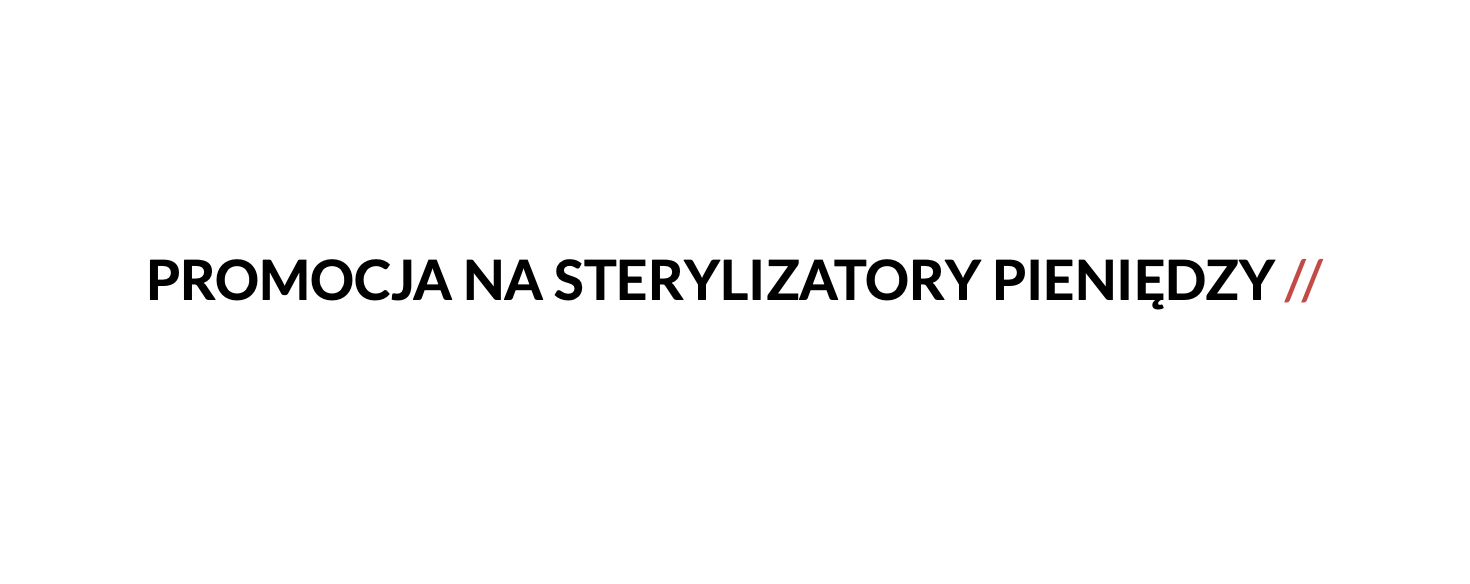 officetrade.pl - promocja na sterulizatory pieniędzy