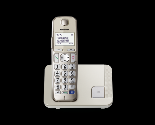 KX-TGE210PDN  Cyfrowy telefon bezprzewodowy z 1 słuchawką